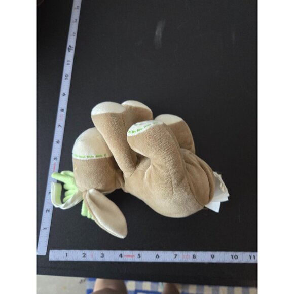 My Baby Love Donkey Plush Stuffed Animal Brown & Green Soft Infant Cuddly Toy - Picture 8 of 11